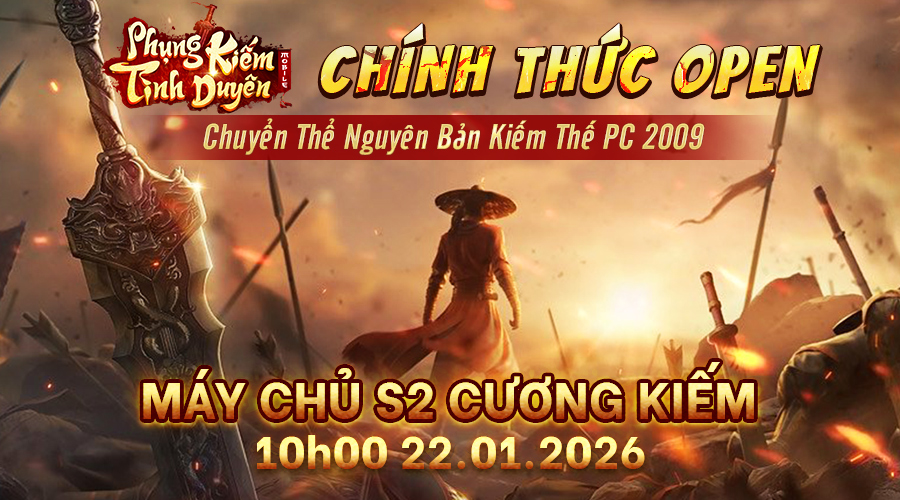 Khai mở S2 Cương Kiếm